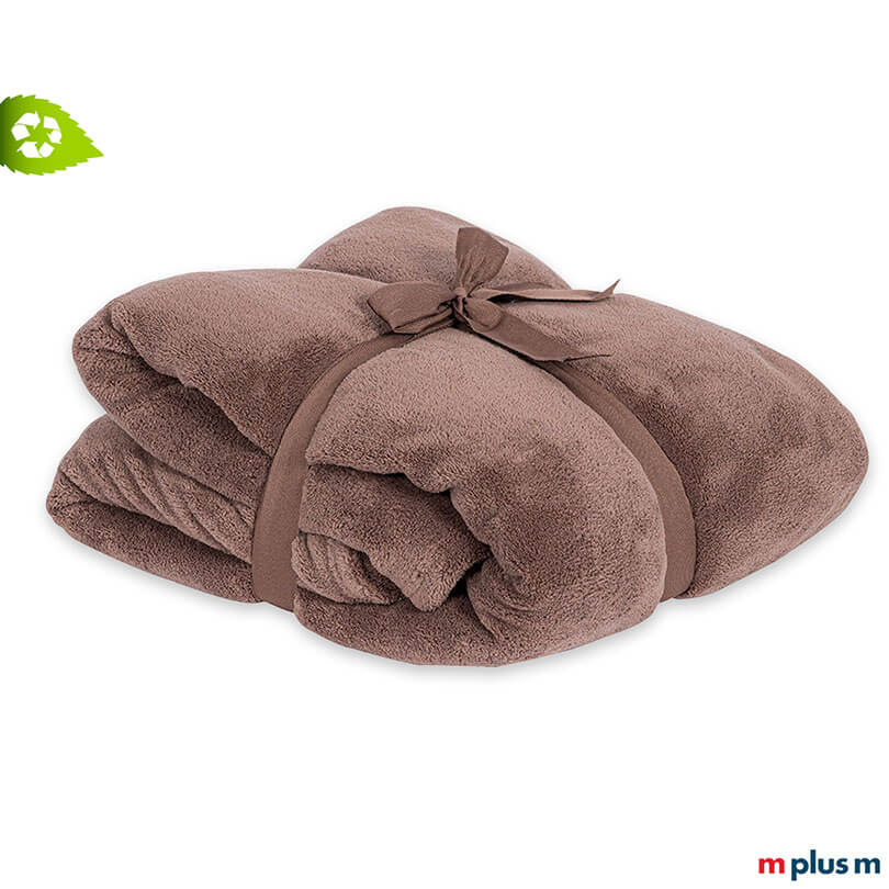 Kuschel Ultraweiche Fleece Decke aus Recycling-PET zum bedrucken