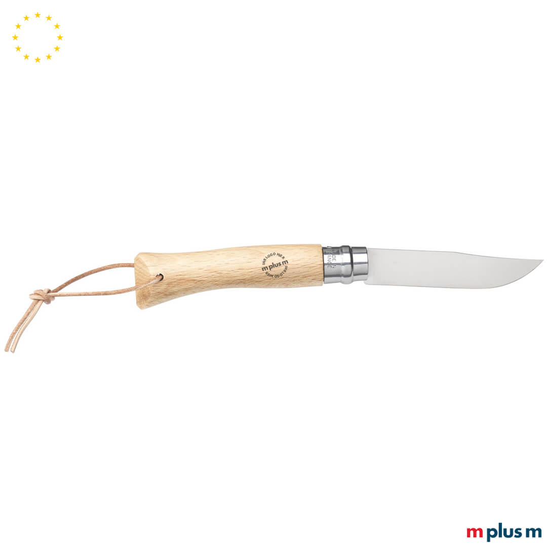 Werbegeschenk: Opinel Taschenmesser No 7 aus nachhaltigem Holz