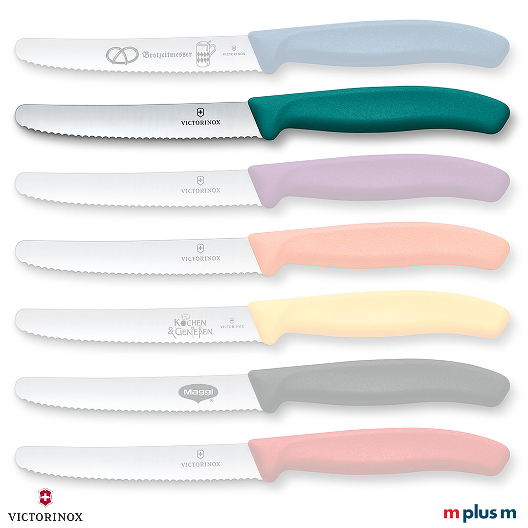 Victorinox Tomatenmesser in Grün als Werbegeschenk