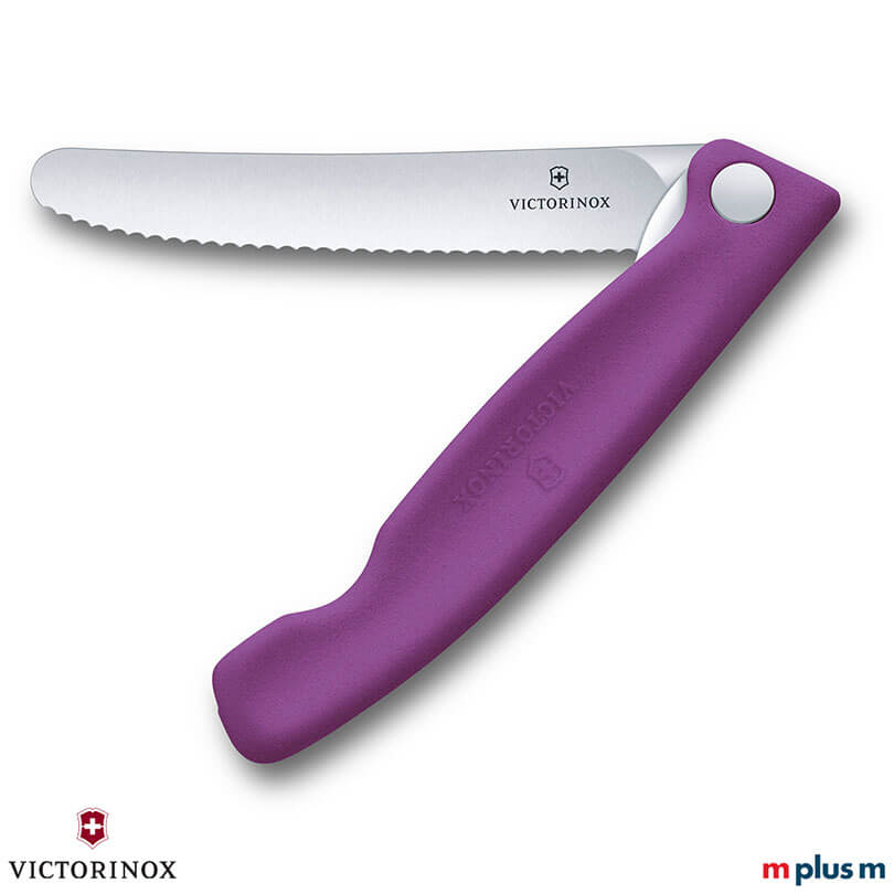 Victorinox Picknickmesser in Lila. Swiss Made