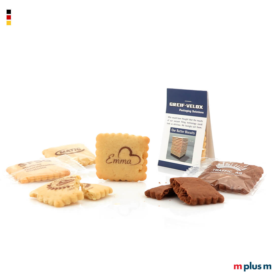 Kleiner Butterkeks Made in Germany