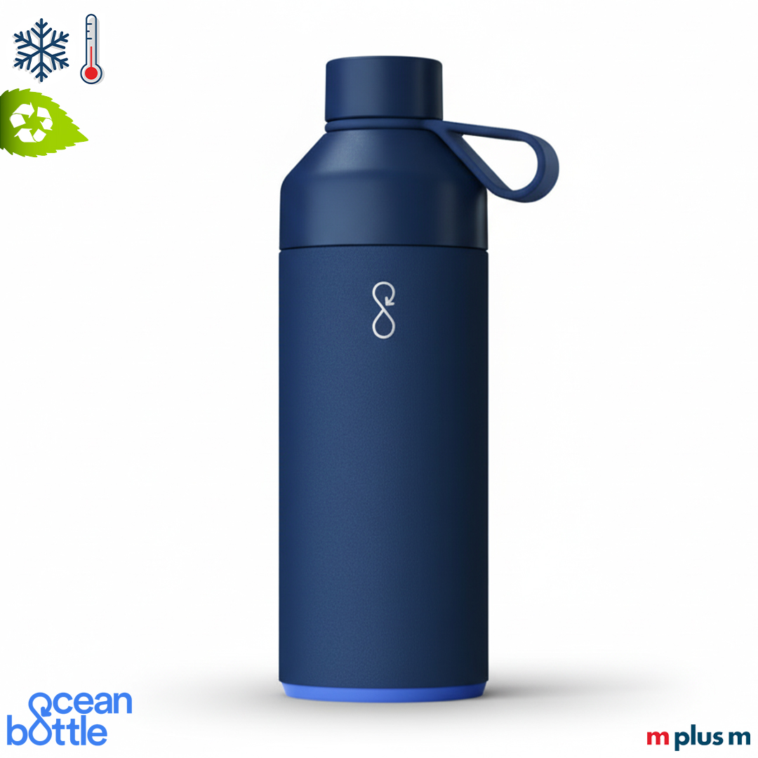 Ocean Bottle 1000ml in der Farbe Dunkelblau/Ozeanblau