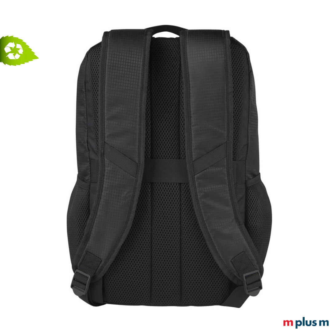 Recycling Laptop-Rucksack als Werbeartikel mit Logo-Druck