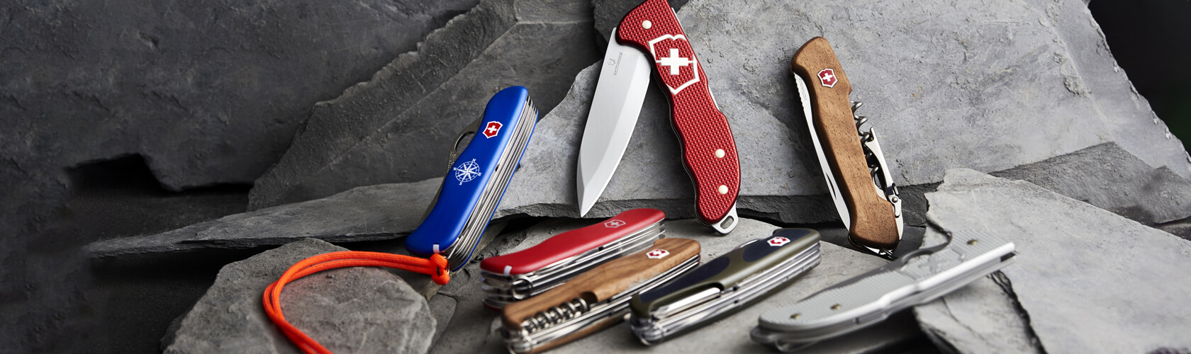 Großes Victorinox 'Ranger Wood 55' Taschenmesser  - Banner 