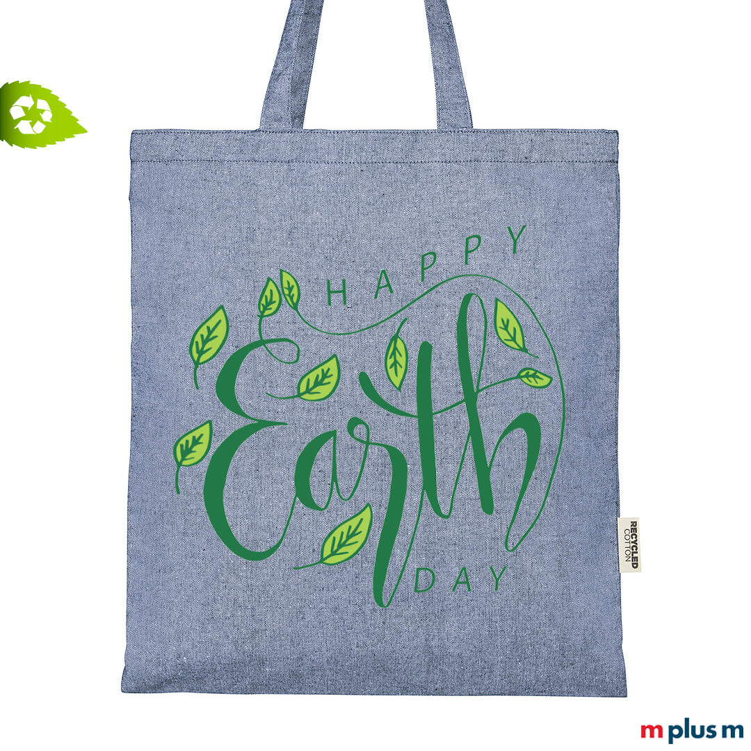 Stoffbeutel 'Lovis' aus Recycling ♻️ Material als Werbeartikel mit Motiv bedrucken