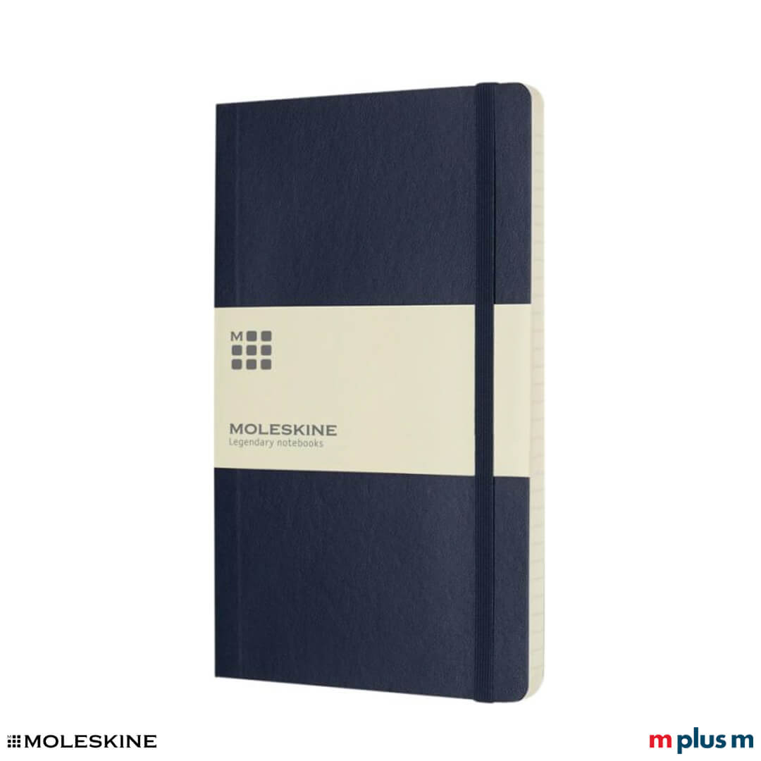 Moleskine Classic Softcover in der Farbe Dunkelblau/Saphir