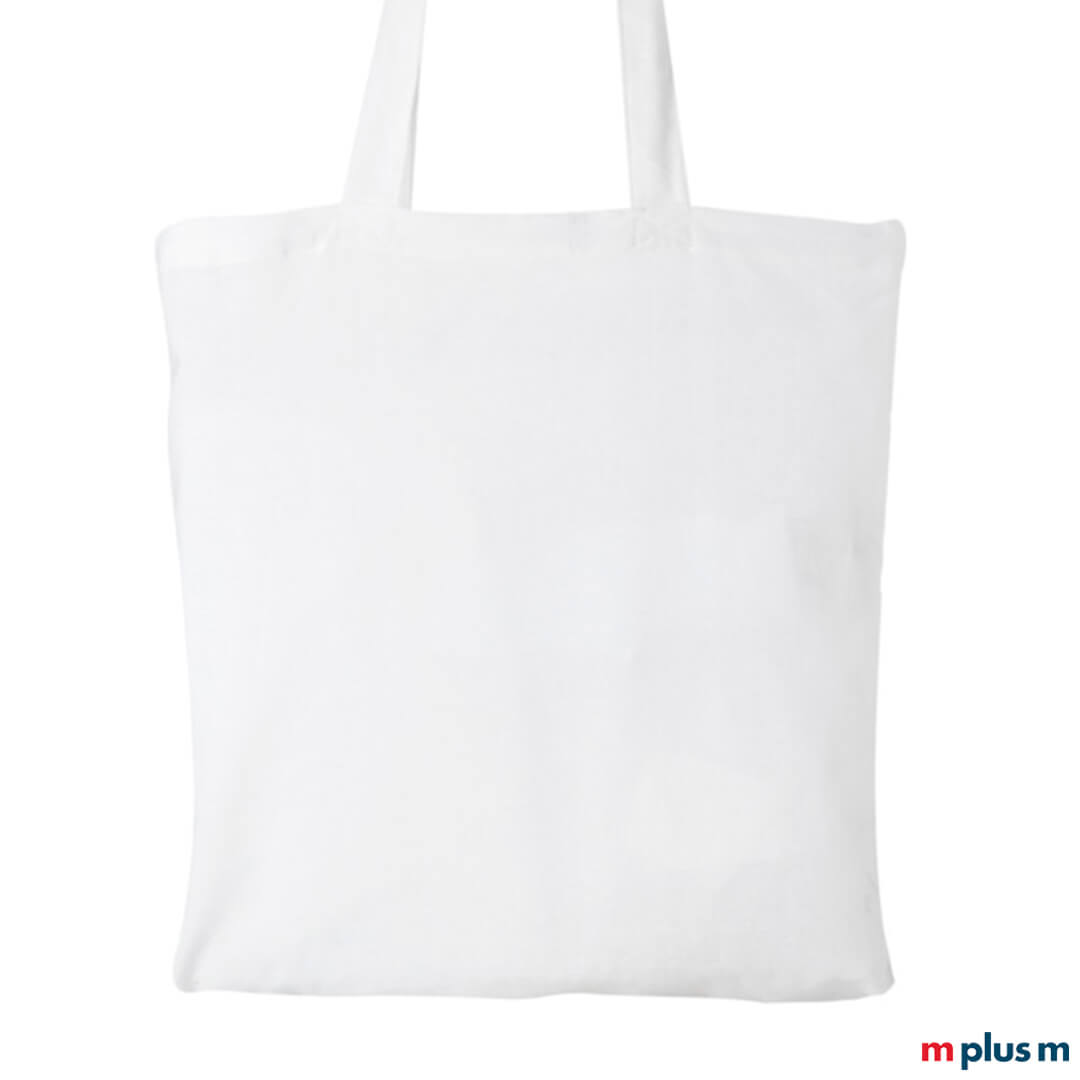 Weiße Stofftasche mit Ihrem Logo bedrucken