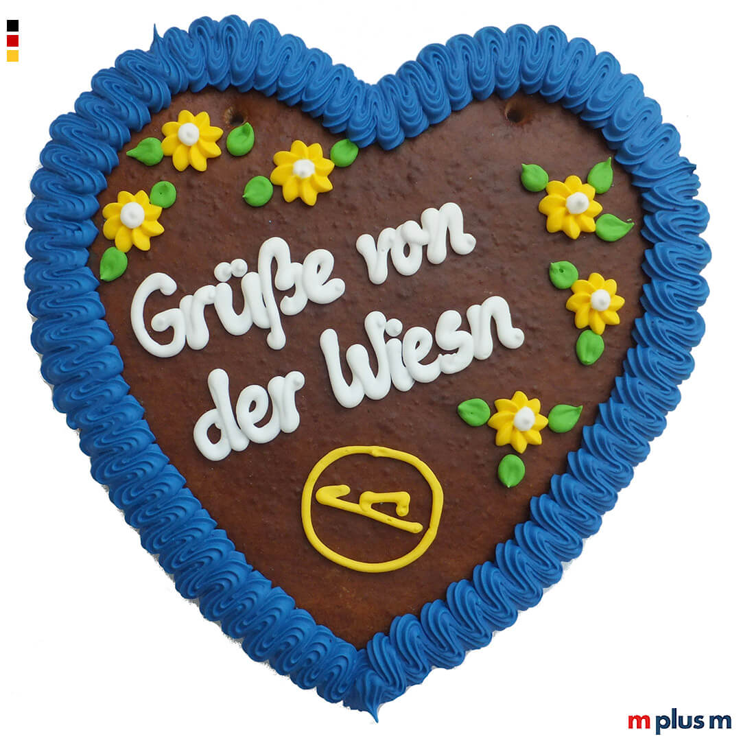 Lebkuchenherz 24 cm Made in Germany