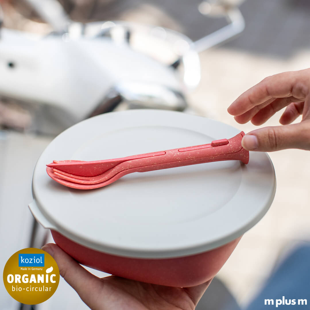 Koziol Klikk Pocket Organic Besteck ToGo zum mitnehmen