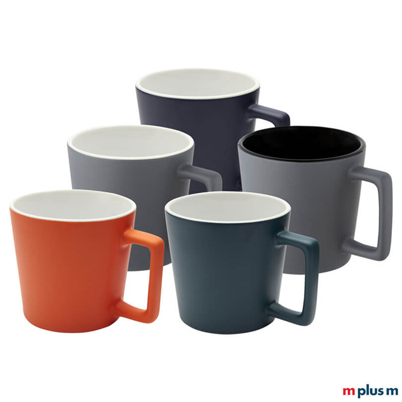 Keramiktasse in vielen Farben