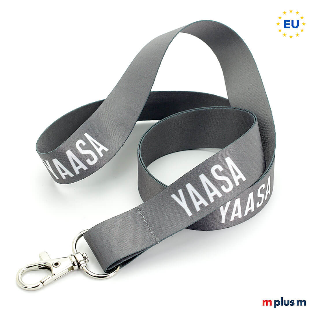 Preiswertes Lanyard aus Europa. Komplett zu personalisieren. 