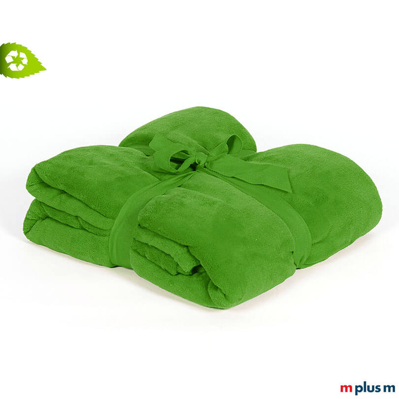 Kuschel Ultraweiche Fleece Decke aus Recycling-PET zum bedrucken