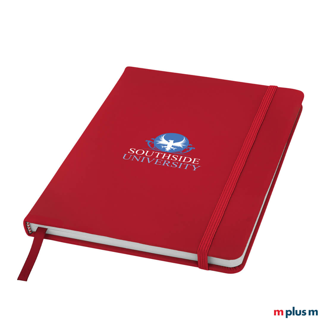 Rotes Inspiration A5 Notizbuch, 96 linierte Seiten, SMETA auditiert