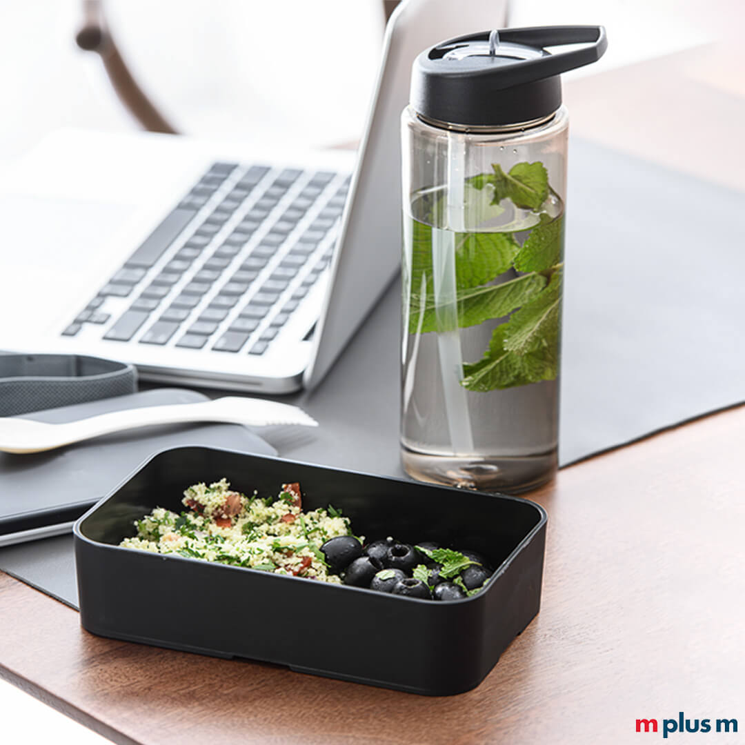 Lunchbox zum mitnehmen mit individuellem Logo Druck