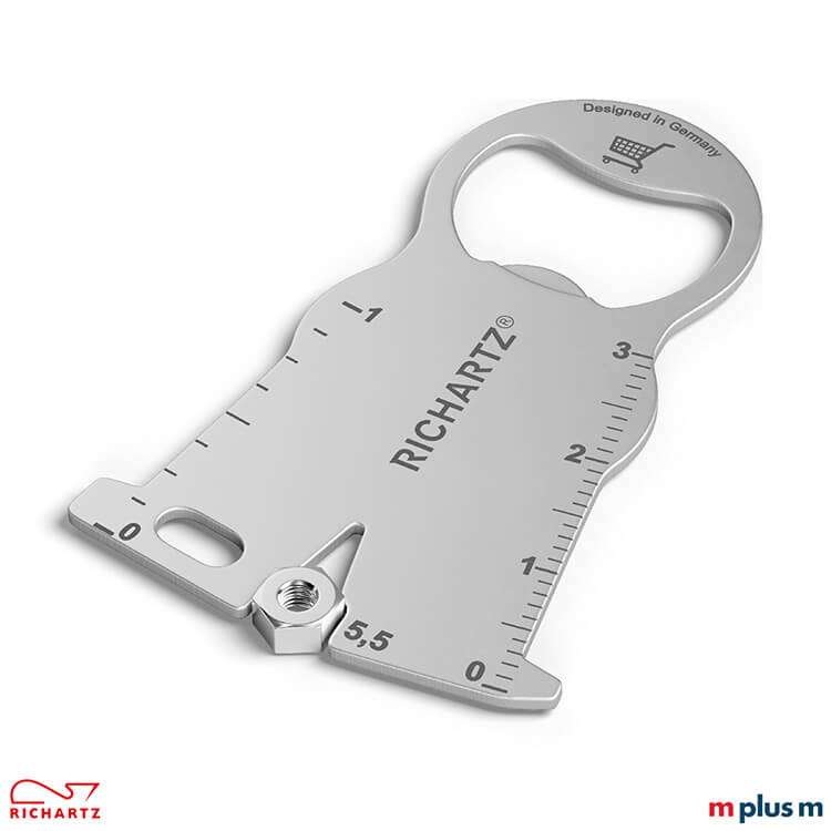 Klein, praktisch, günstig: Der Einkaufswagenlöser karl als Werbeartikel 