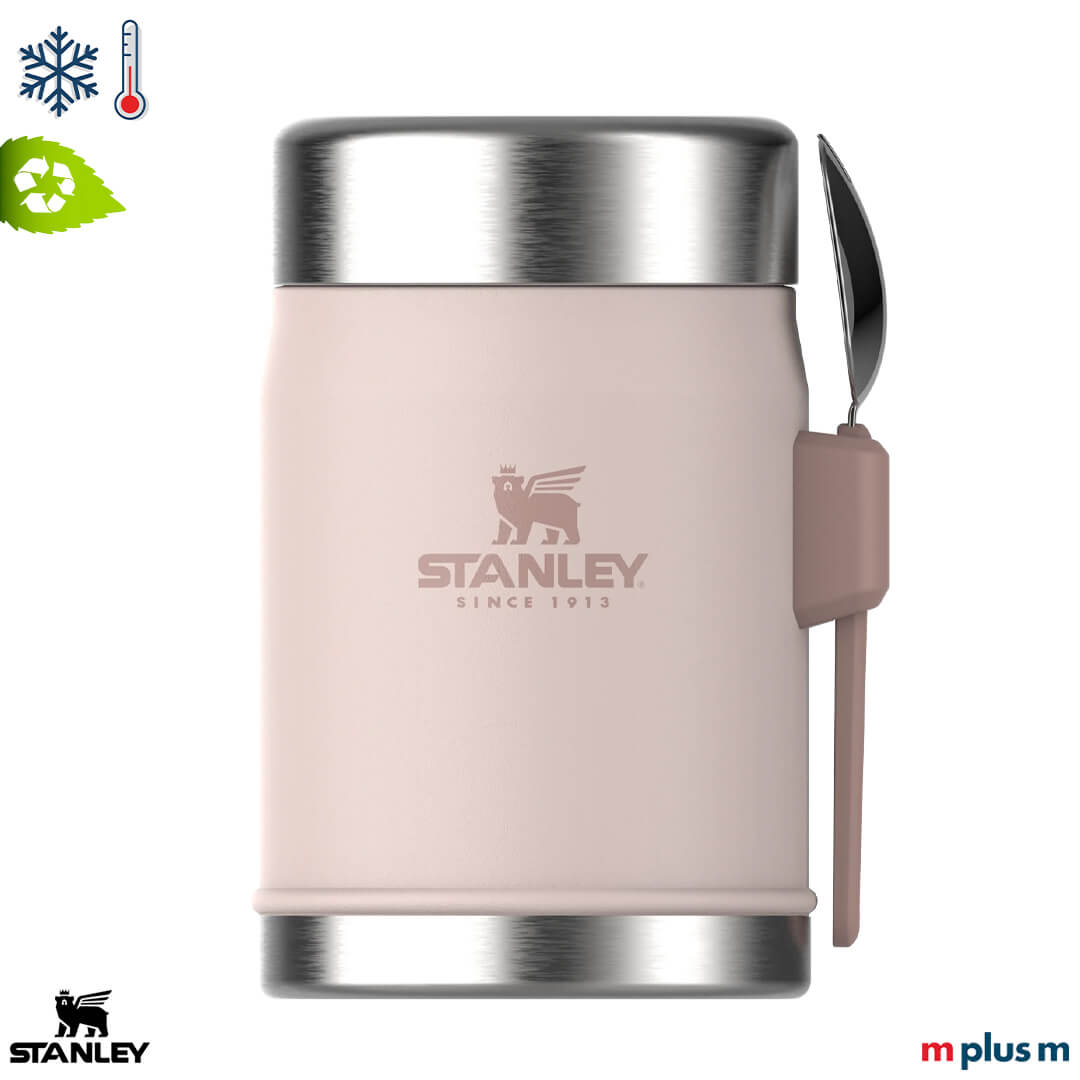Robuster Stanley Legendary Food Jar in Rosa – mit Werbeanbringung und Expressversand