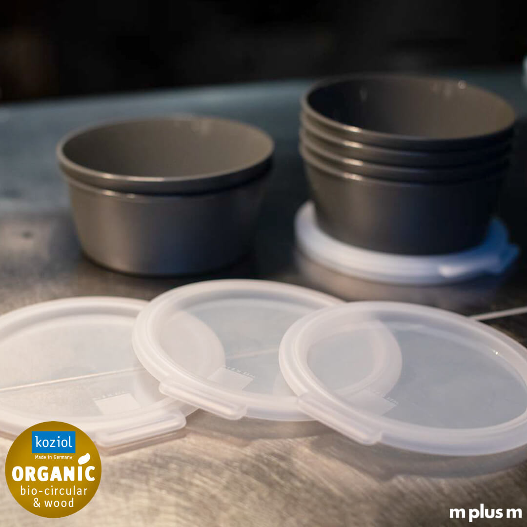 Koziol Schale bedrucken mit Motiv zum mitnehmen To Go als nachhaltige Alternative zu Einwegverpackungen