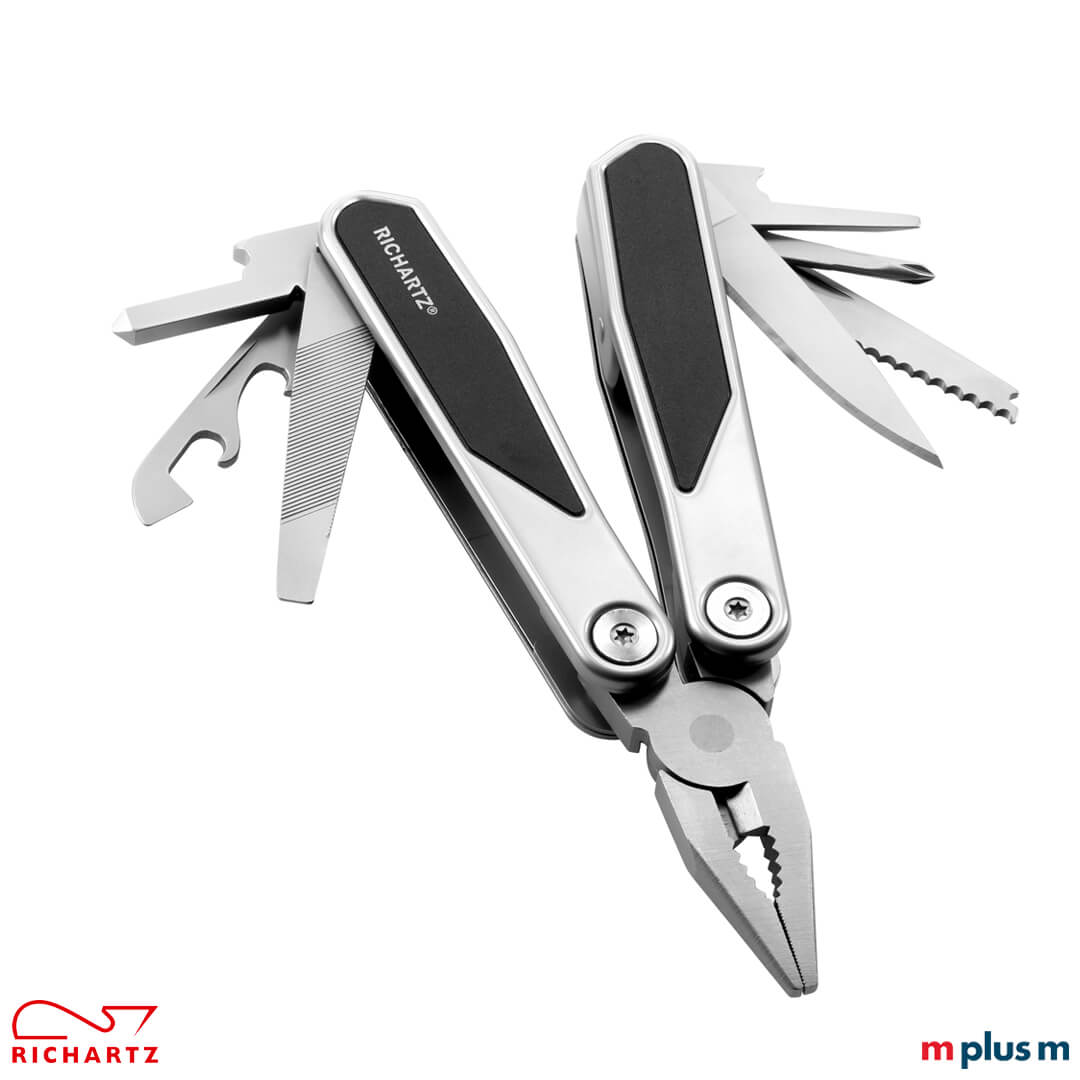 Richartz Multitool mit 20+ Werkzeugen - perfekt als Alltagsbegleiter