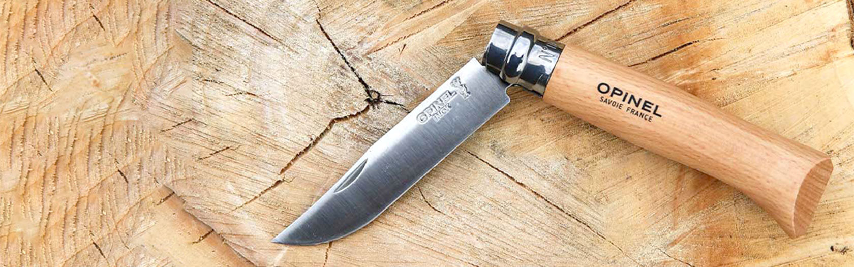 Opinel Inox No 07 Taschenmesser mit Logo bedrucken - Banner 