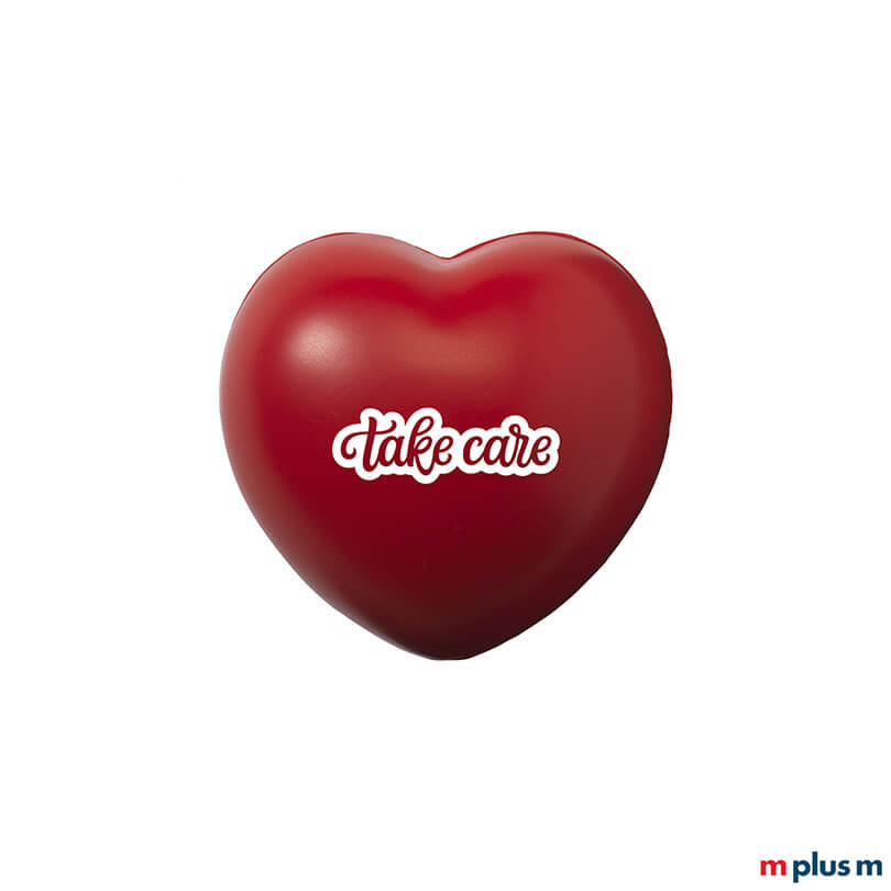 Antistress Herz Giveaway mit Logo bedrucken