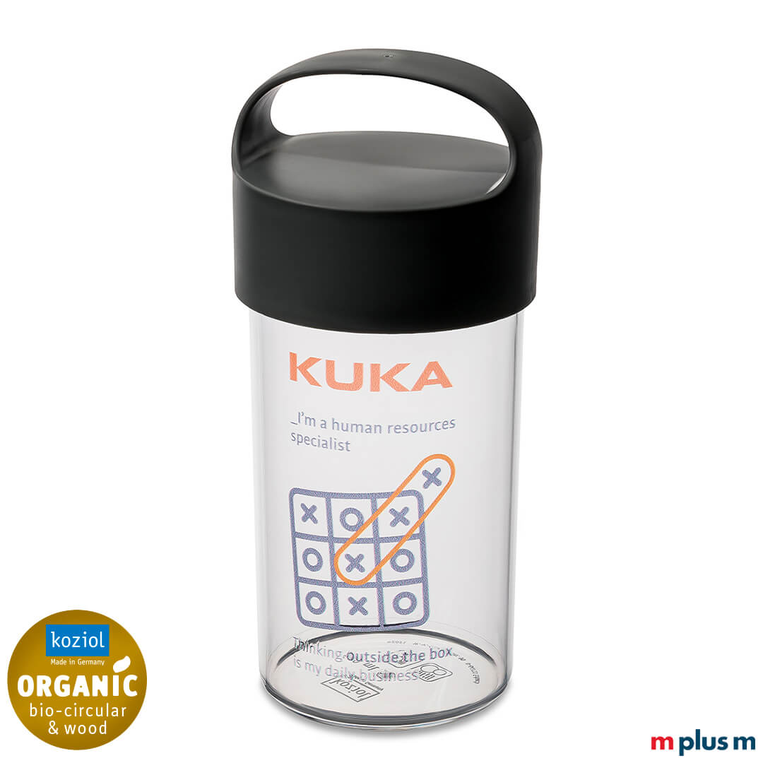 Flasche aus nachhaltigem Material bedrucken