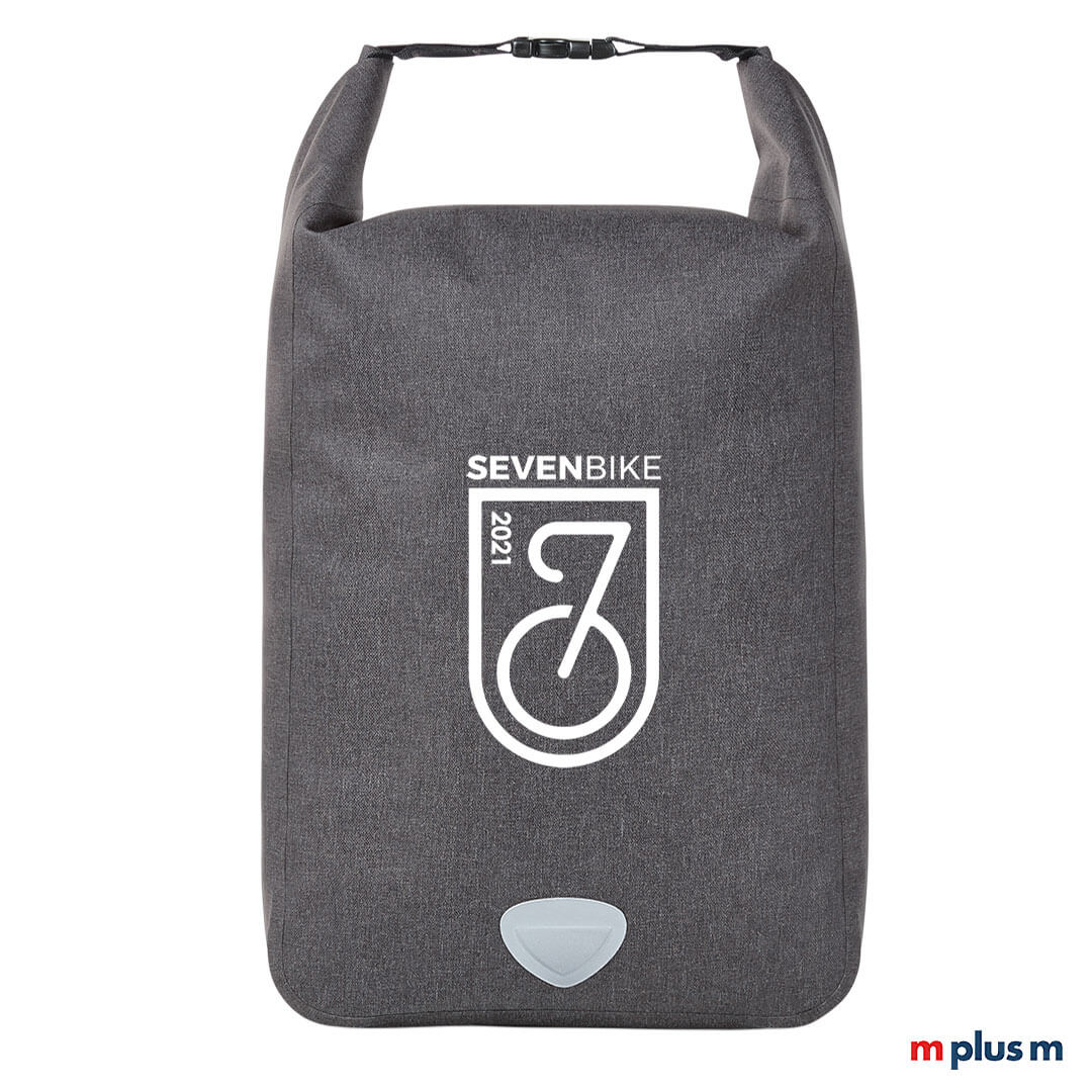 Logo Transfer Druck auf Fahrradtasche Cycle