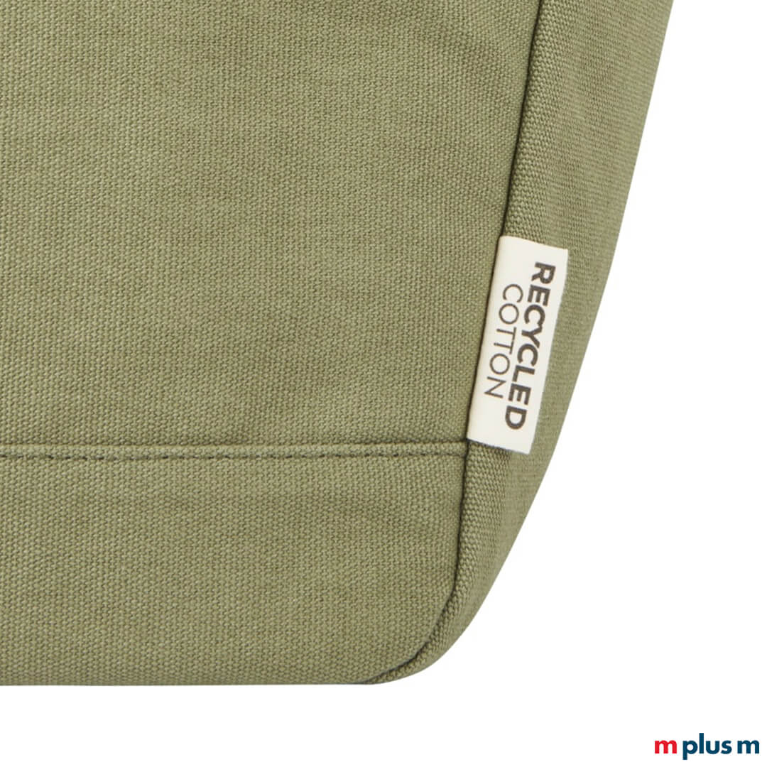 Nachhaltig aus Canvas und rPET Recycling Material