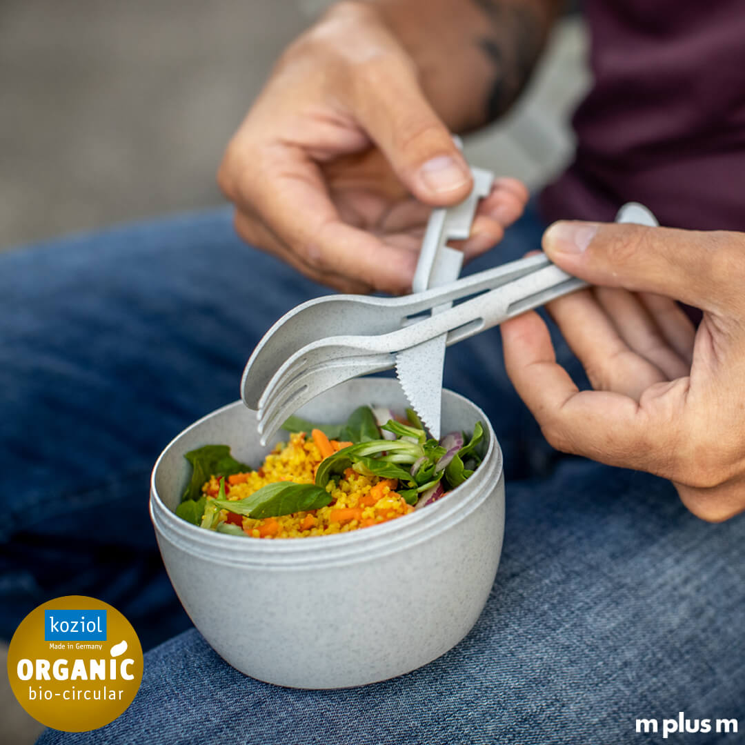 Koziol Klikk Pocket Organic Besteck ToGo zum mitnehmen
