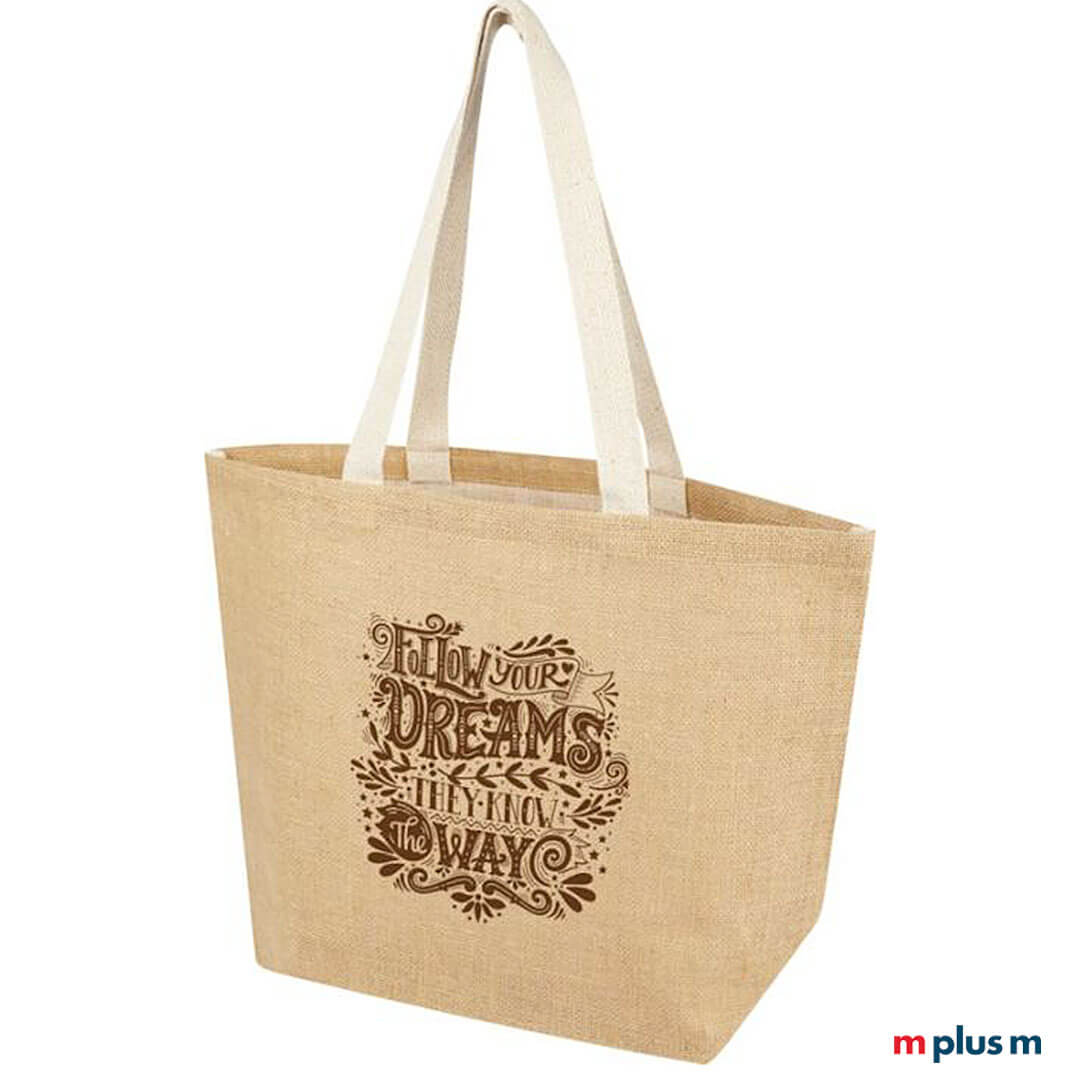 Grand Basar Jutetasche mit 1c Logo Druck