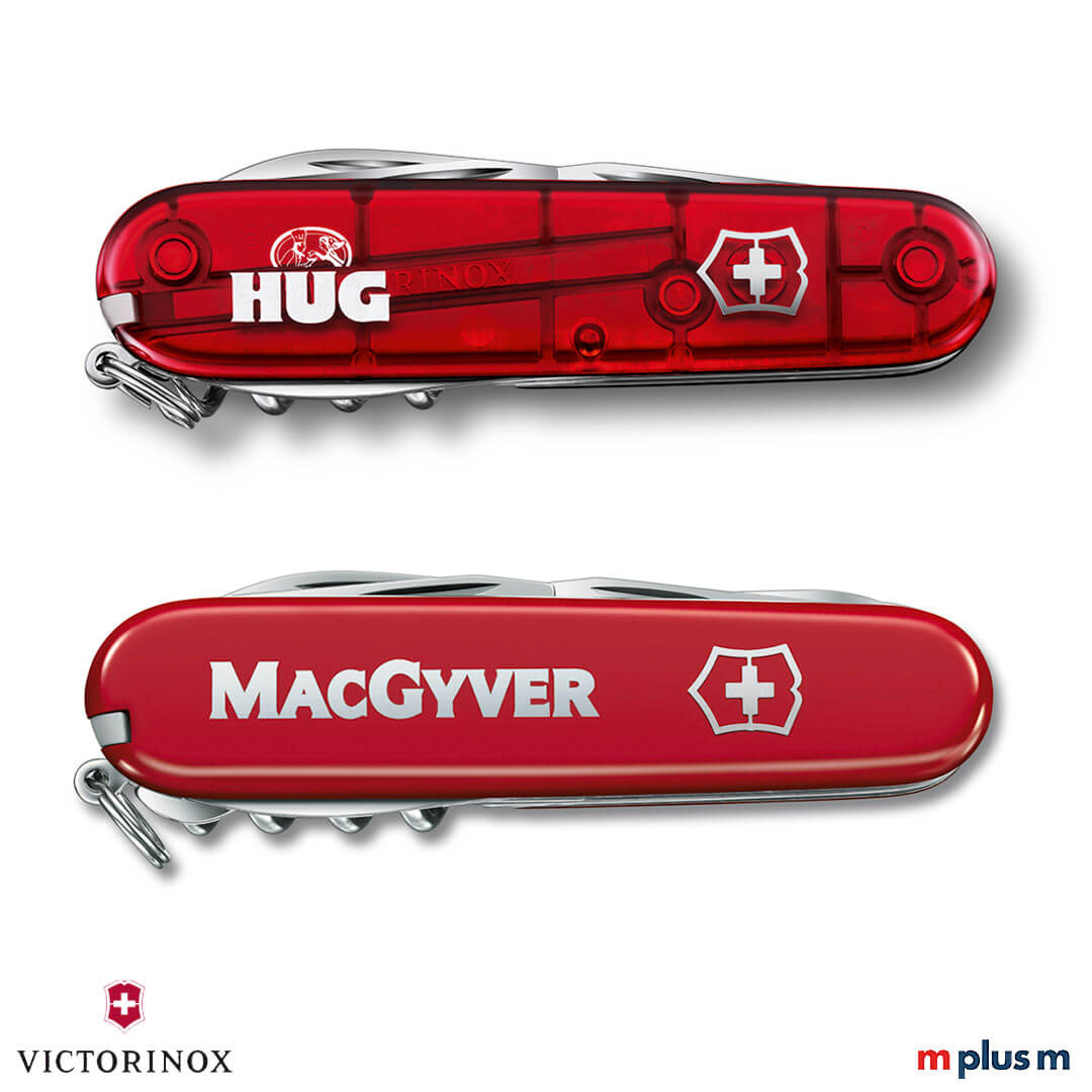 Logodruck auf Taschenmesser Spartan