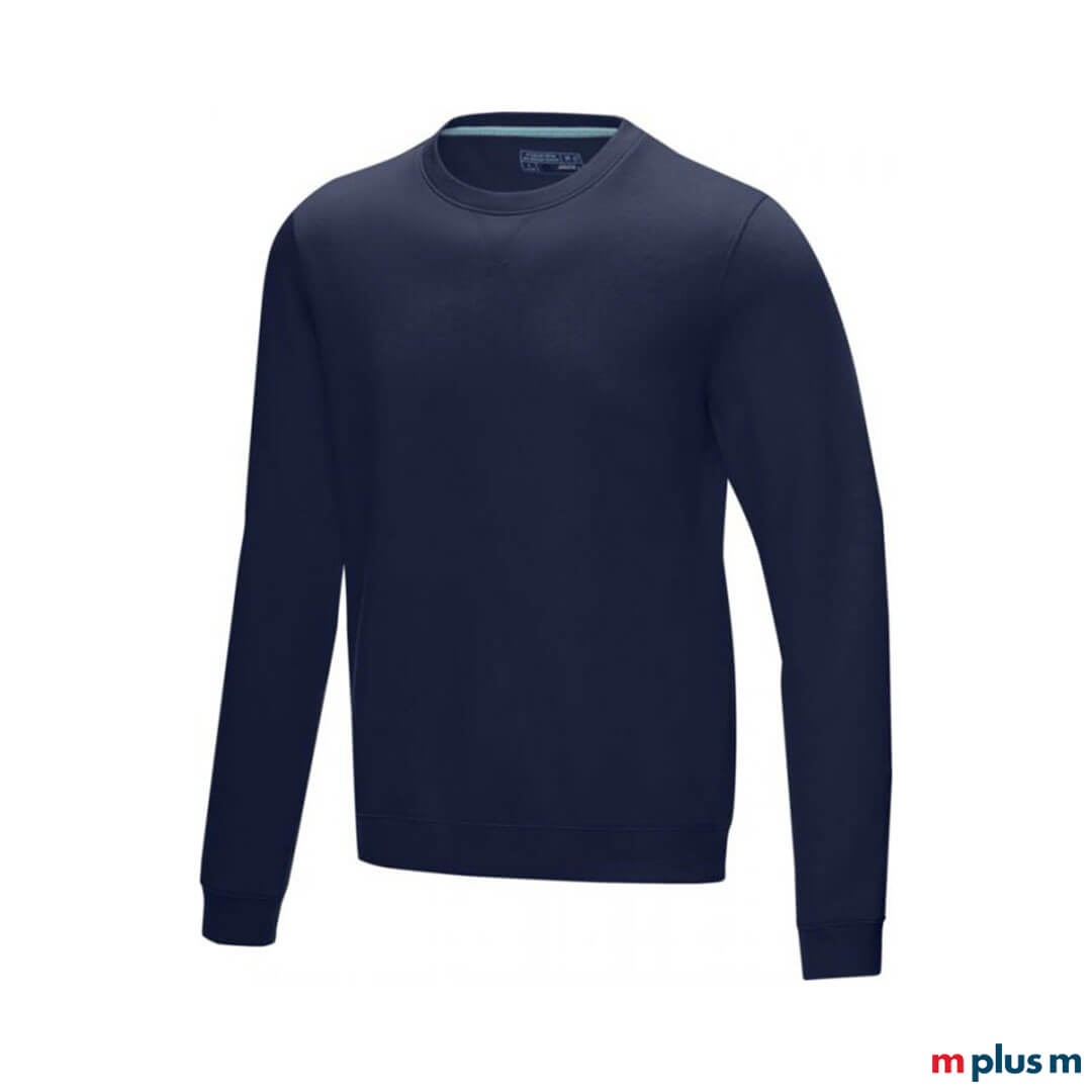 Sweatshirt in Navy für Herren