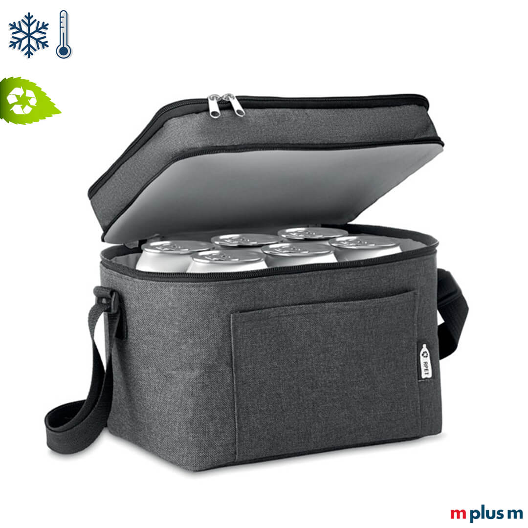 Recycling Kühltasche in grau