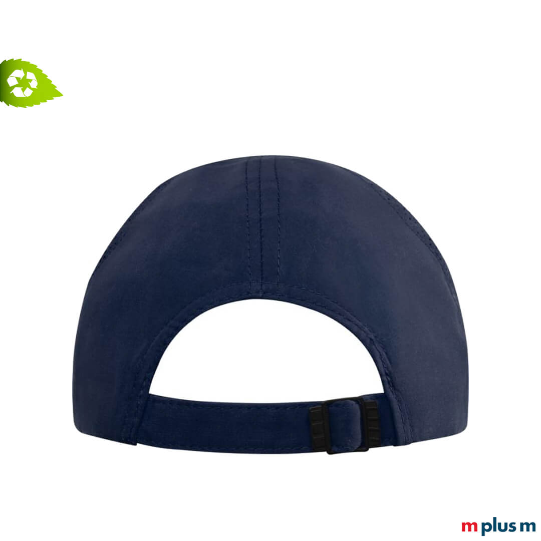 Cap aus recycling Stoff Größenverstellbar für ein angenehmes Tragegefühl. Perfekt als Werbeartikel für Kunden und Mitarbeiter