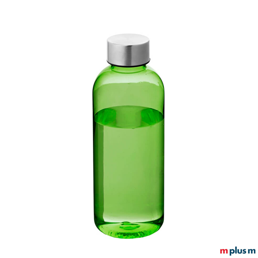 Nachhaltige Trinkflasche in grün als Werbegeschenk