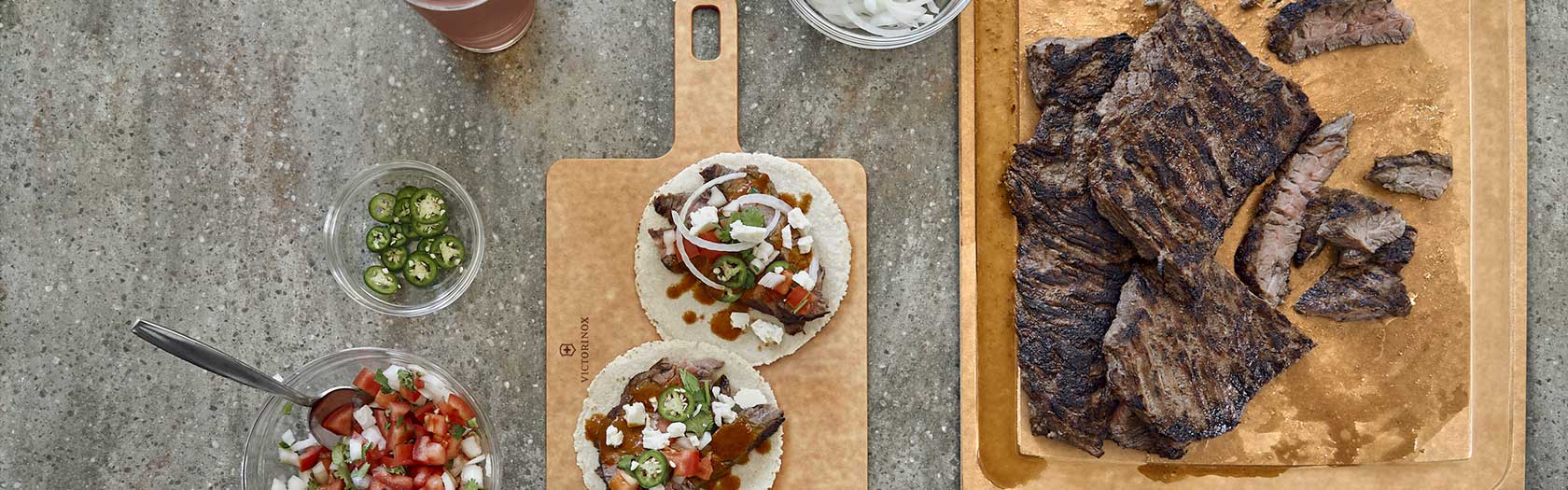 Victorinox ‘Gourmet‘ Steakmesser mit Glattschliff  bedrucken - Banner 