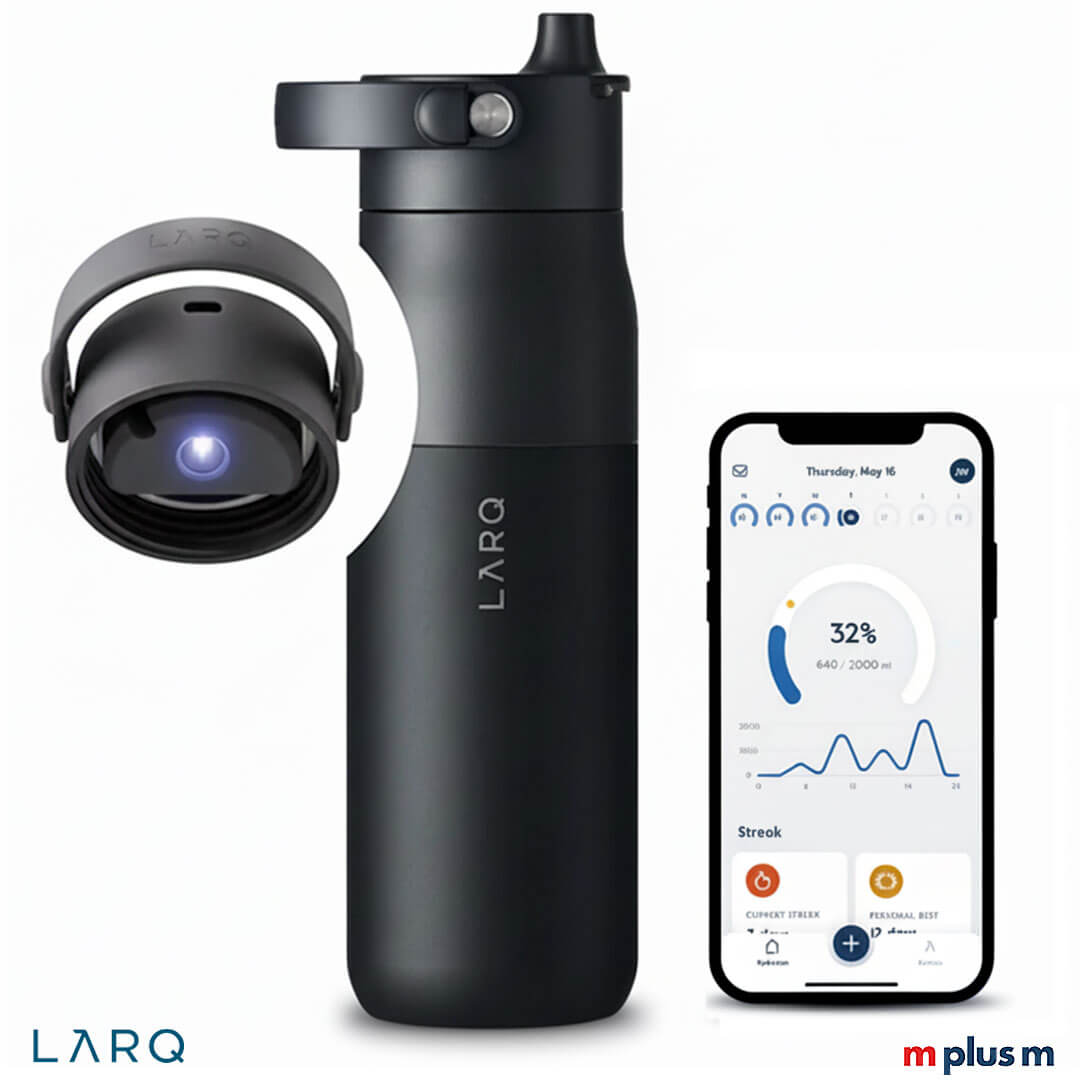 LARQ PureVis 1.000 Filter Isolierflasche mit Doppel Filter als Mitarbeitergeschenk