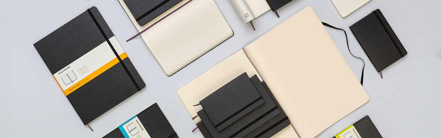 Moleskine Softcover Tageskalender 2025 mit Logo Druck - Banner 