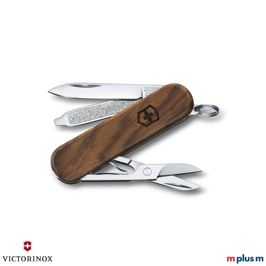 Schönes Victorinox Taschenmesser aus der Schweiz mit Logodruck als Werbeartikel oder Werbegeschenk für Kunden und Mitarbeiter 