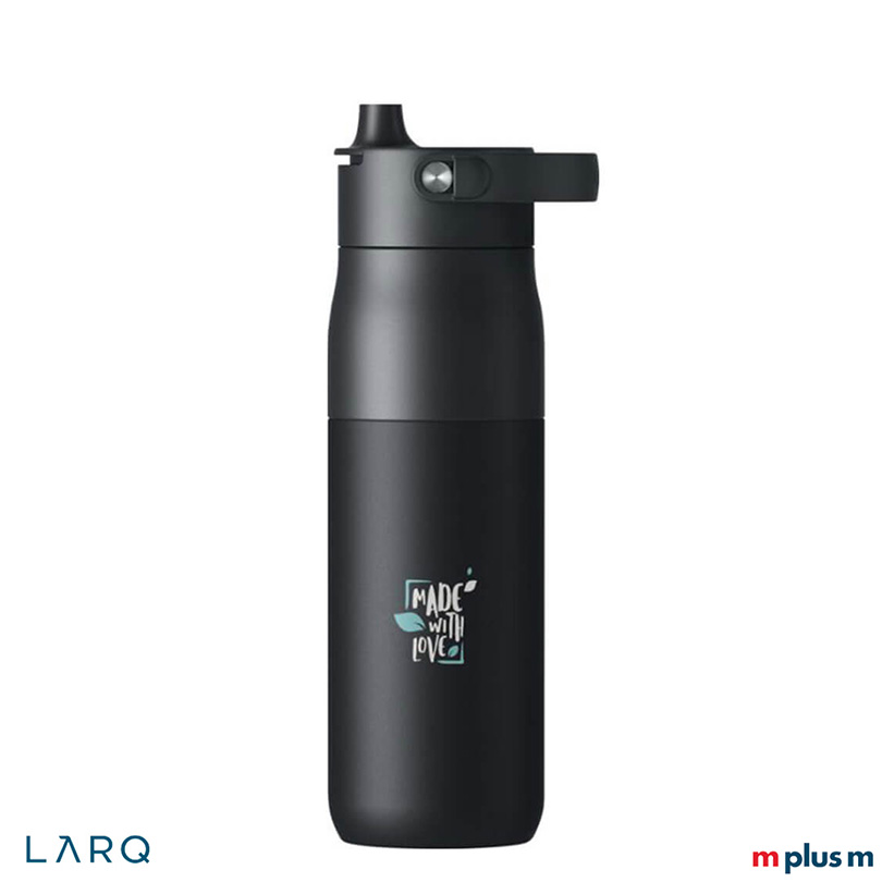 LARQ PureVisTM 2.0 Schwarz mit Logo Druck