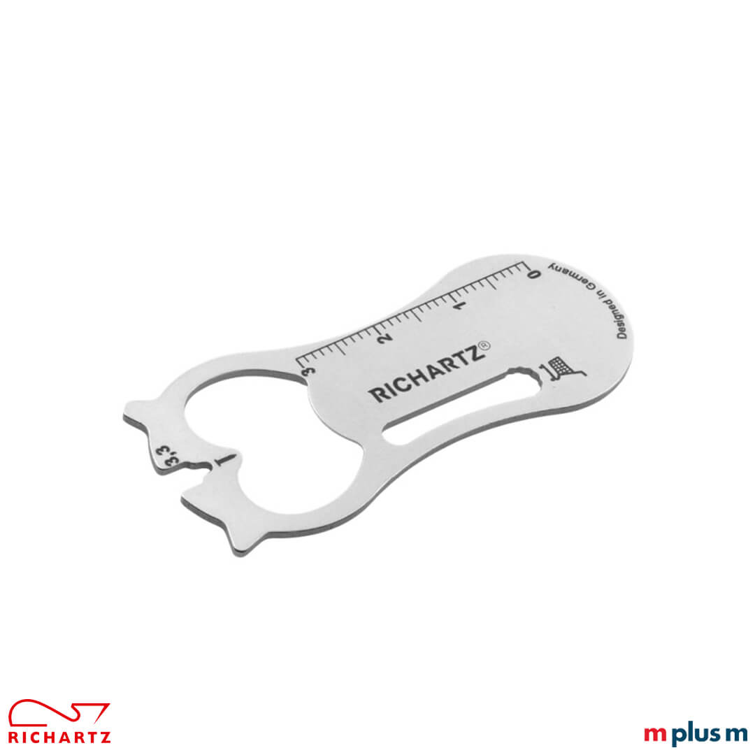 Richartz Einkaufswagenlöser 'heart' mit graviertem Logo – Preiswertes Werbegeschenk für jede Gelegenheit