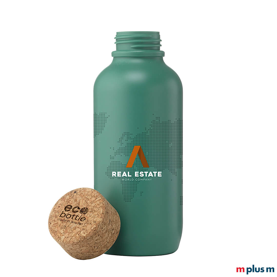 EcoBottle Schweden Trinkflasche in der Farbe Dunkelgrün
