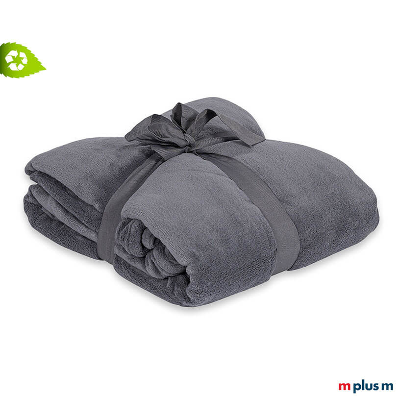 Kuschel Ultraweiche Fleece Decke aus Recycling-PET zum bedrucken
