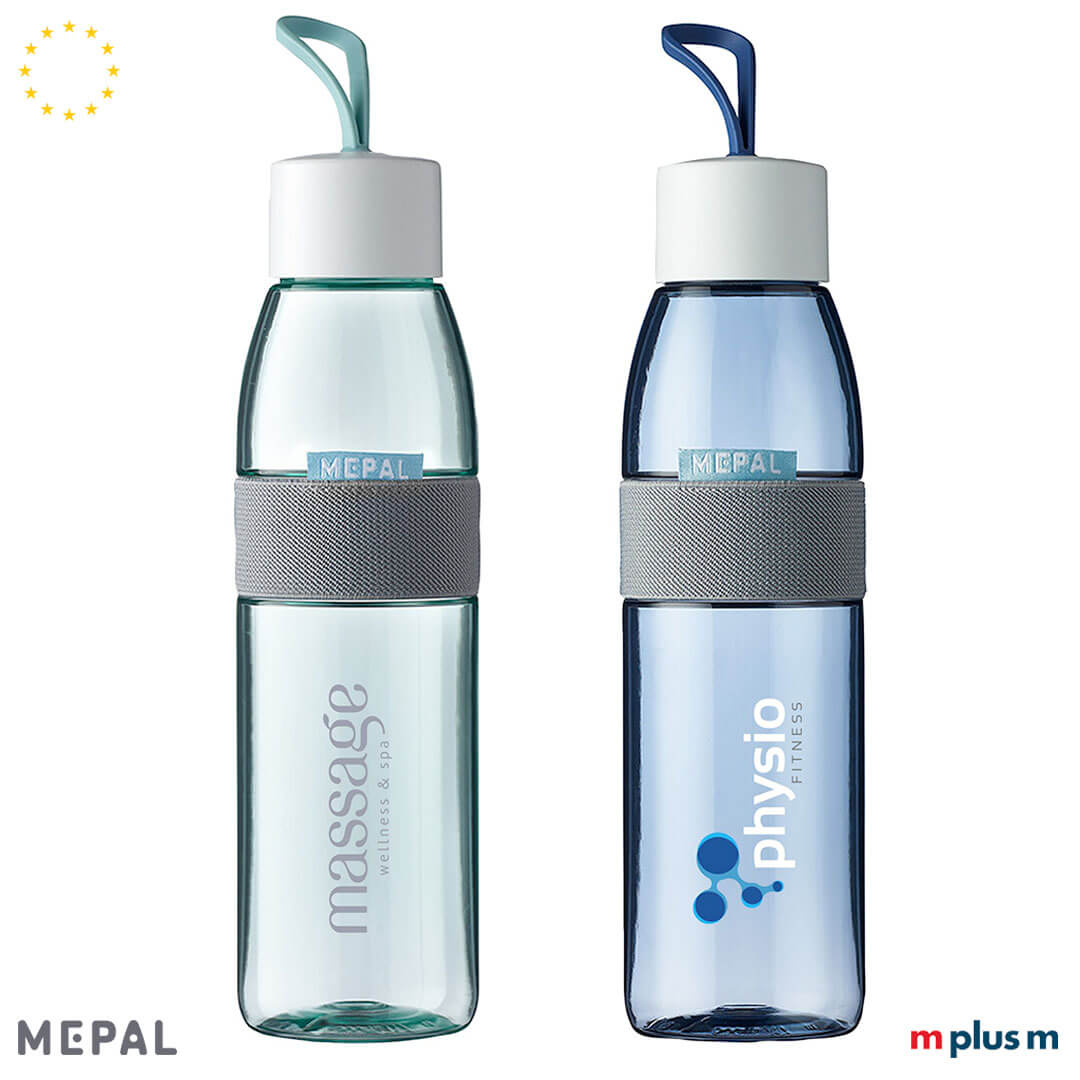 Mepal Ellipse Trinkflasche  mit spülmaschinenfestem Logo Druck