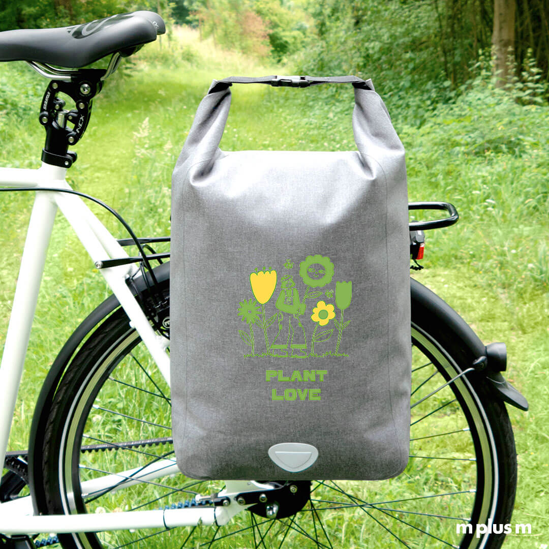 Halfar Cycle Fahrradtasche mit klickfix System. Ab 50 Stück mit Logo bedrucken.
