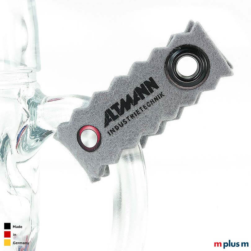 Maßkrugband aus Filz als Schlüsselanhänger. Made in Germany