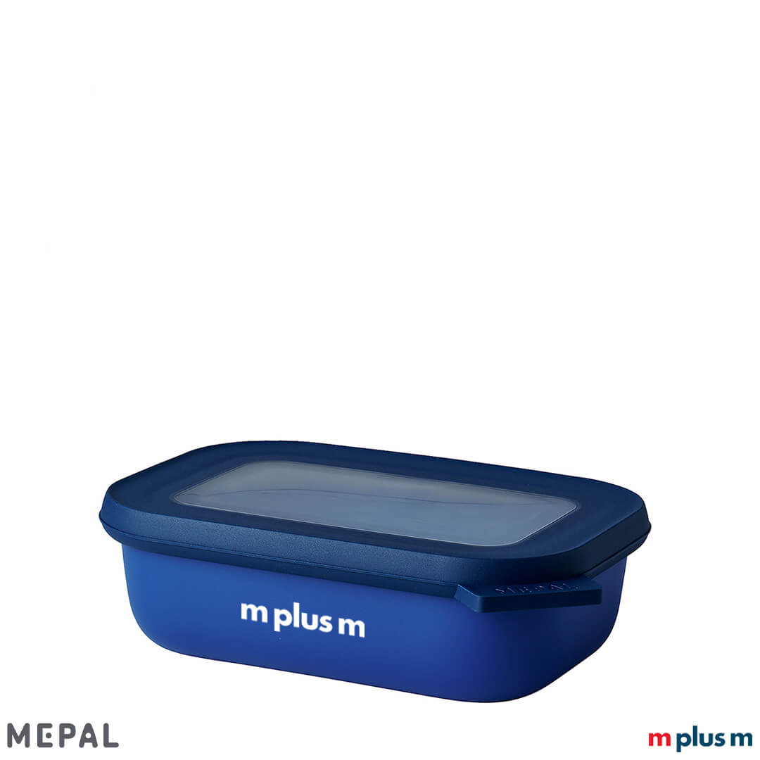 Mepal Cirqula Multibowl 0,5 Liter in der Farbe Blau/Vivid Blue als nachhaltiges Mitarbeitergeschenk