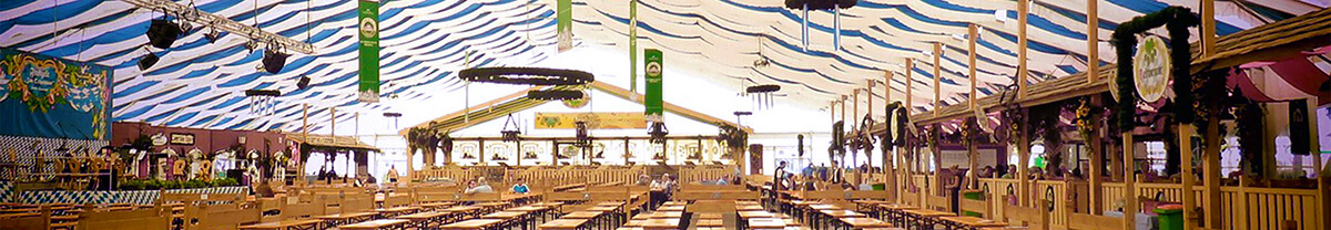 Oktoberfest Filz Anstecker mit Logo bedrucken - Banner 