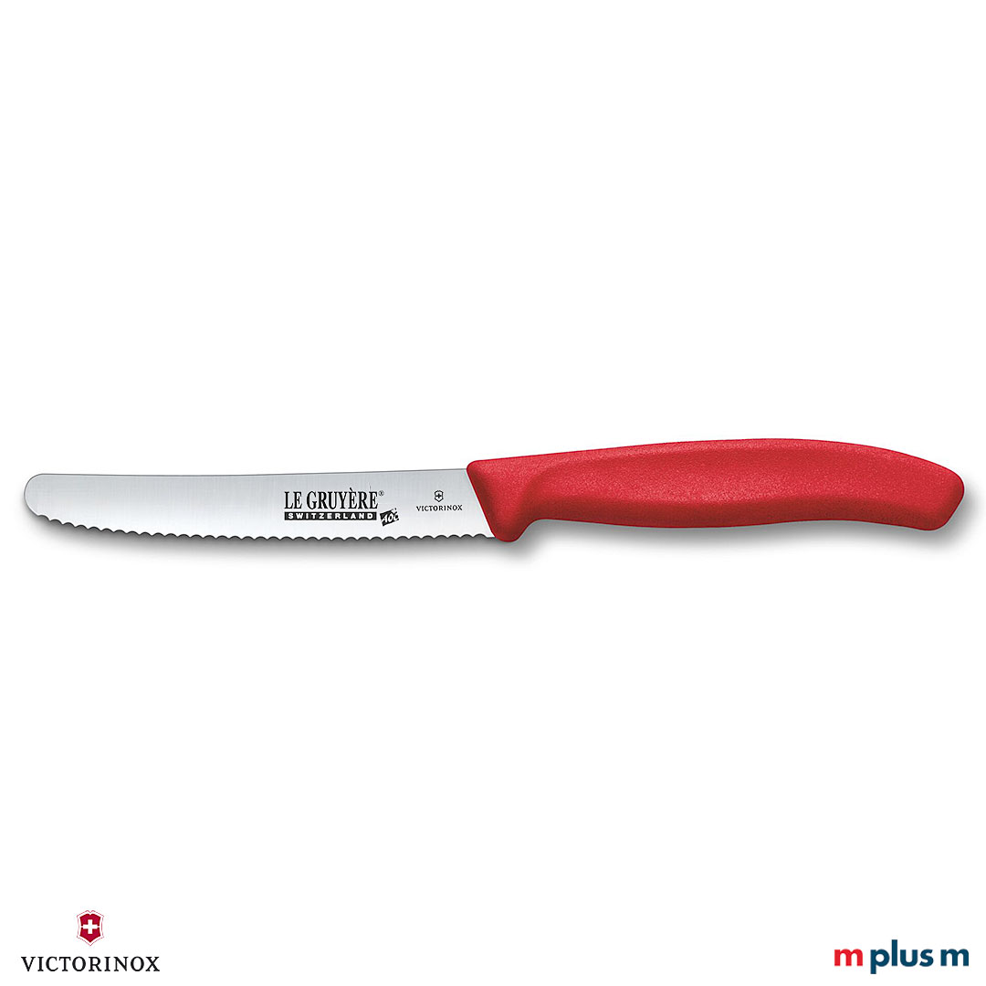 Victorinox Tomatenmesser in Rot mit Logo Gravur