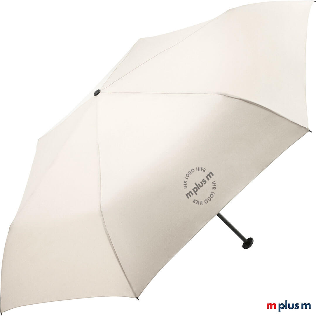 Superleichter Däumling Taschenschirm mit Logo Druck