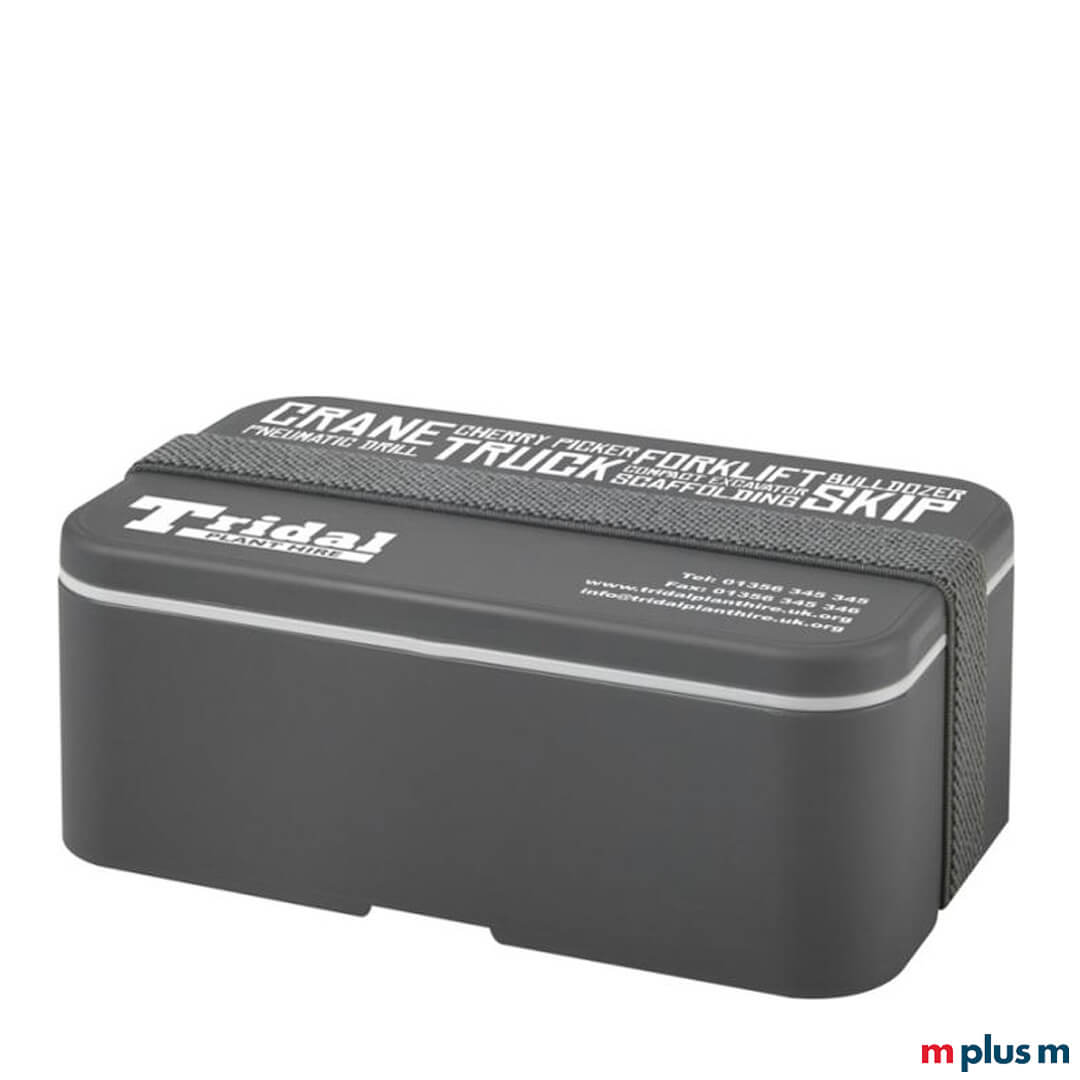 Die große 'Miyo' Lunchbox mit 700 ml Inhalt ist eine nachhaltige Schüssel für Take Away, Essen To Go, Meal Prep oder zum Aufbewahren. Mit Logo Druck ein nachhaltiger Werbeartikel